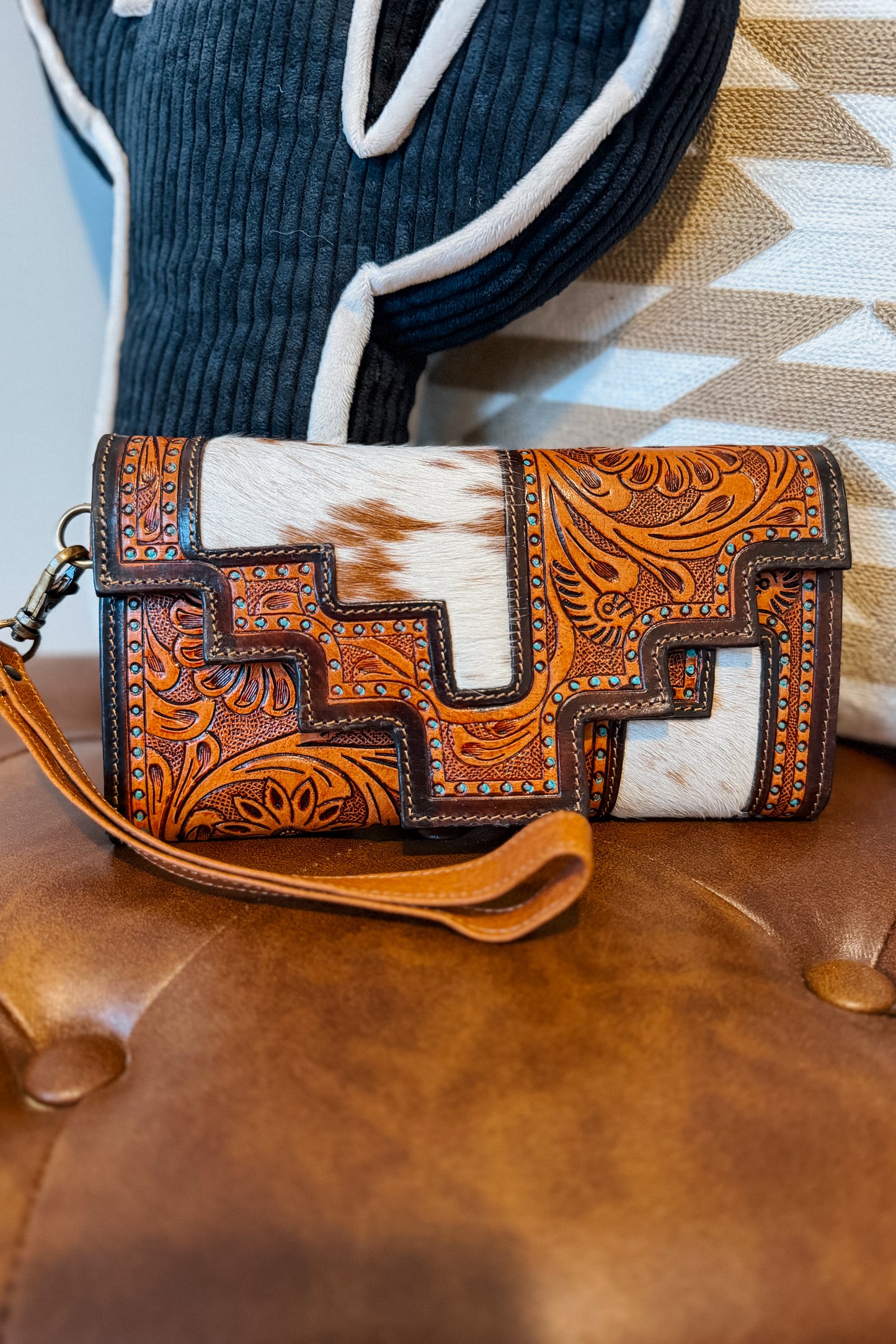 Western Skies Crossbody Wallet