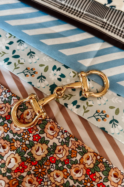 Snazzy Snaffle Scarf Slide