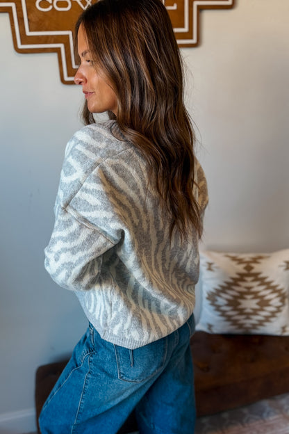Wild Thing Cardigan | Grey