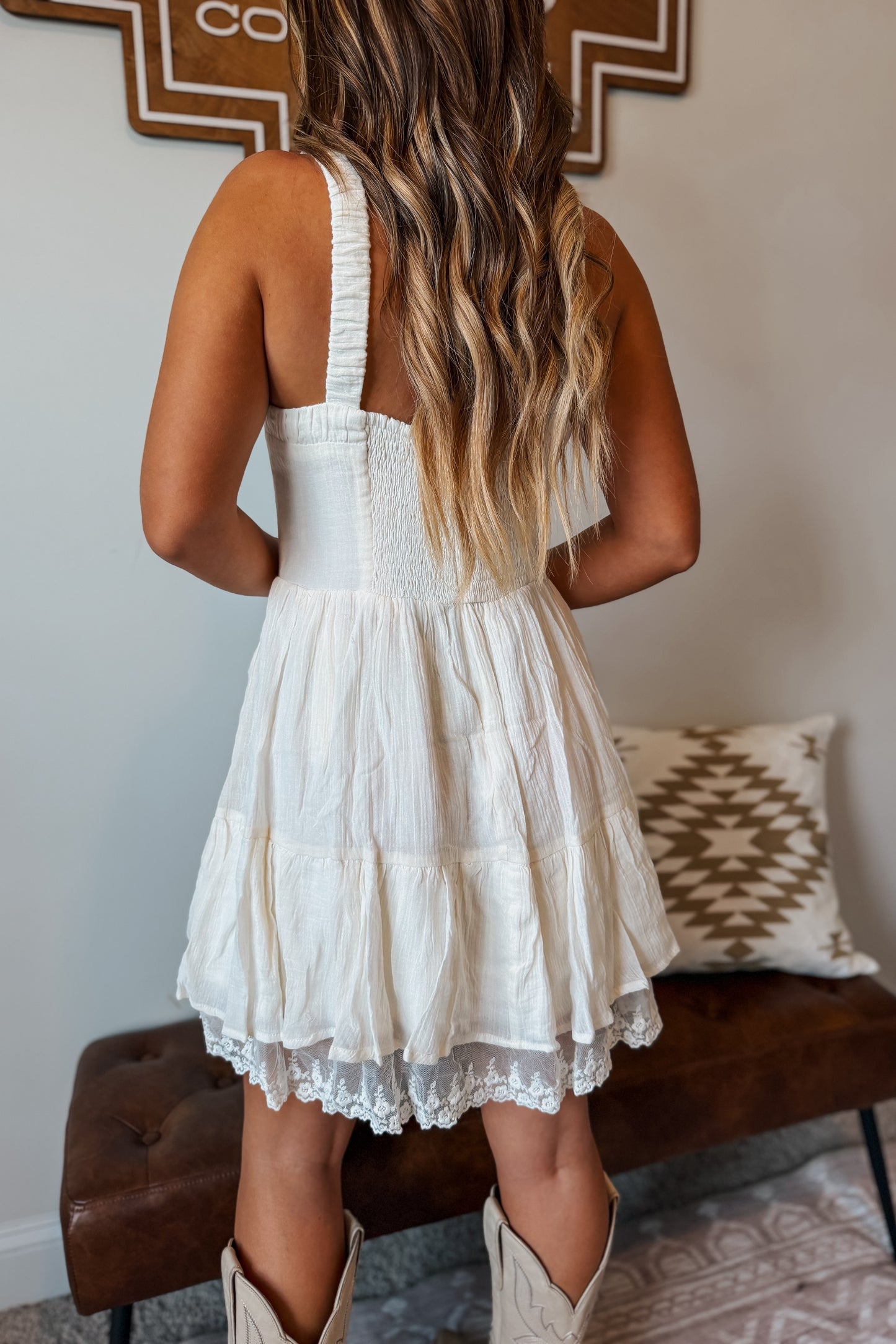 Sweet Magnolia Mini Dress