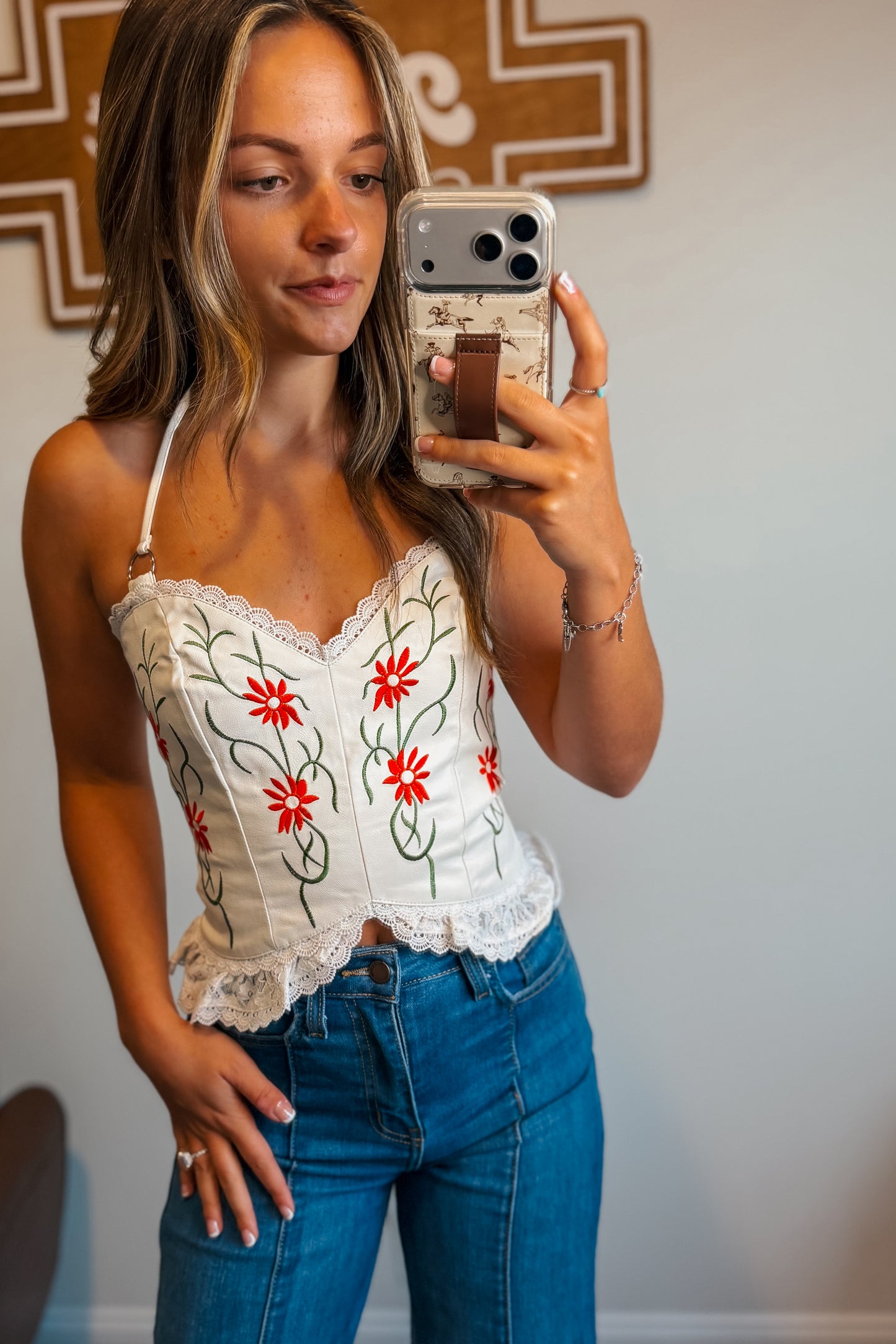 Sweet Caroline Corset Top