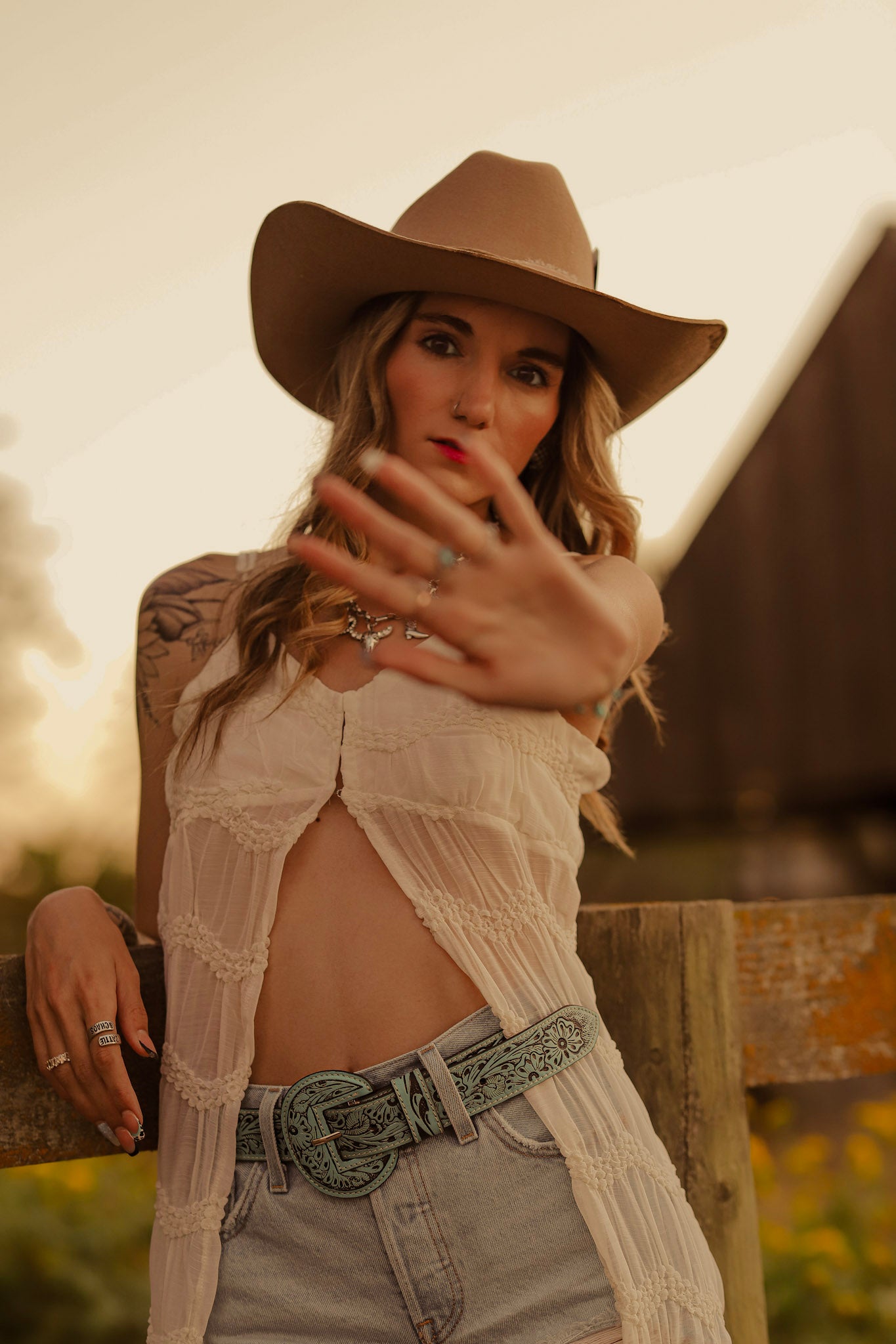 Talon Desert Belt | Turquoise