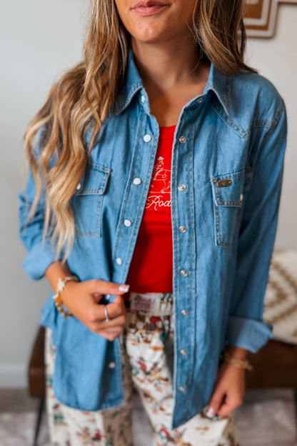 Hometown Denim Pearlsnap