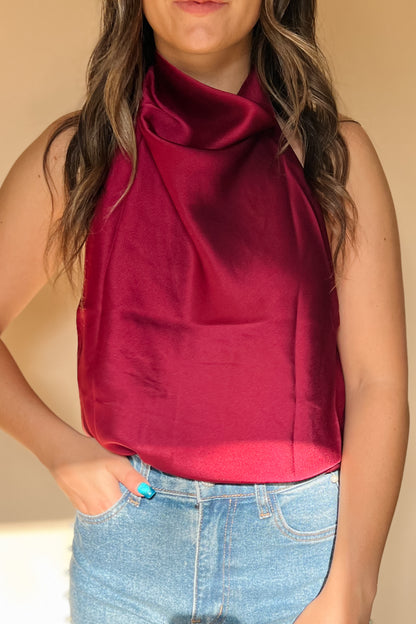 Wine & Shine Halter Top