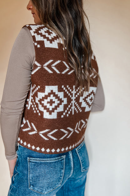 Southwestern Amber Vest