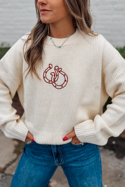 Double Horseshoe Sweater