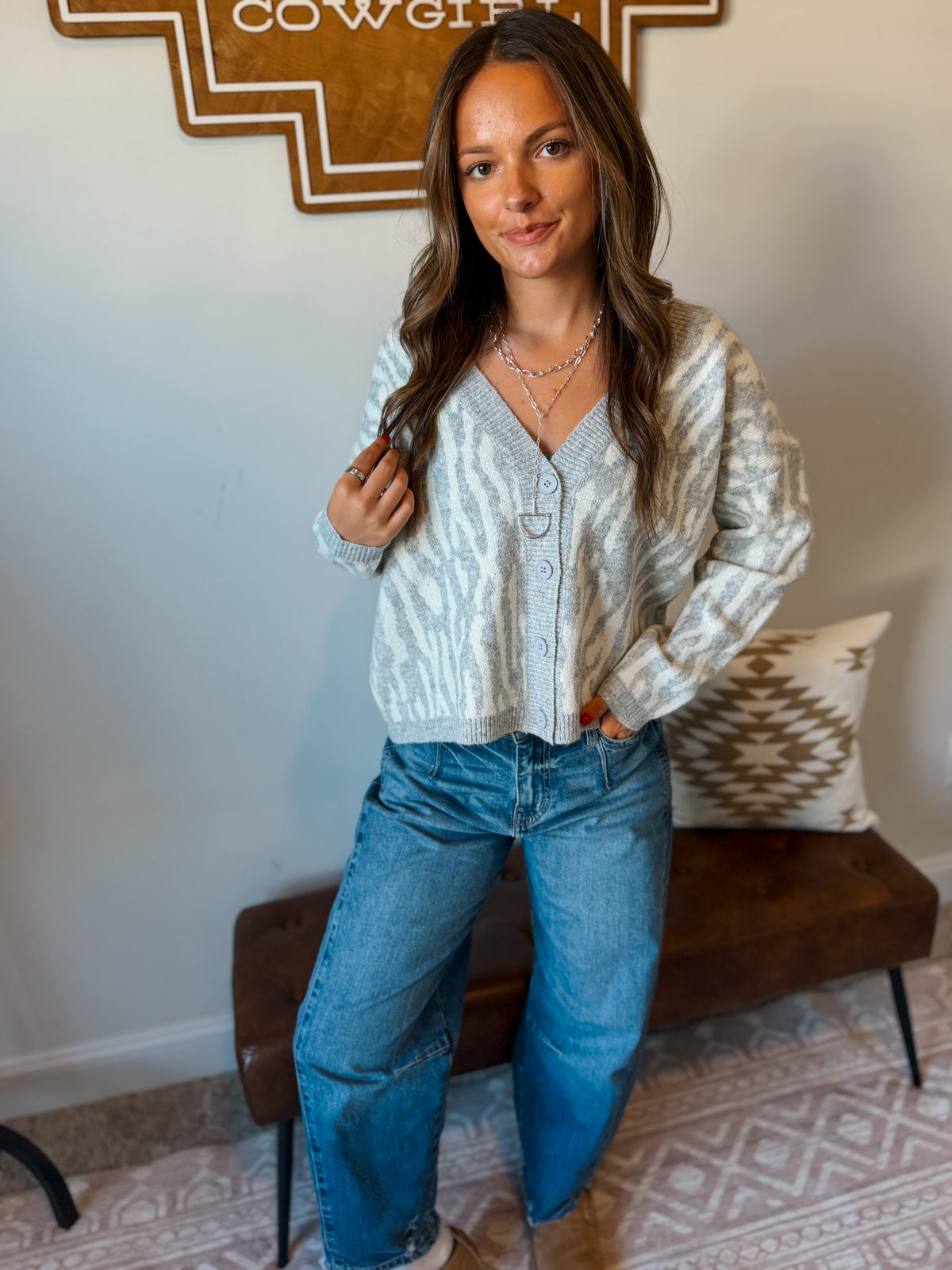 Wild Thing Cardigan | Grey