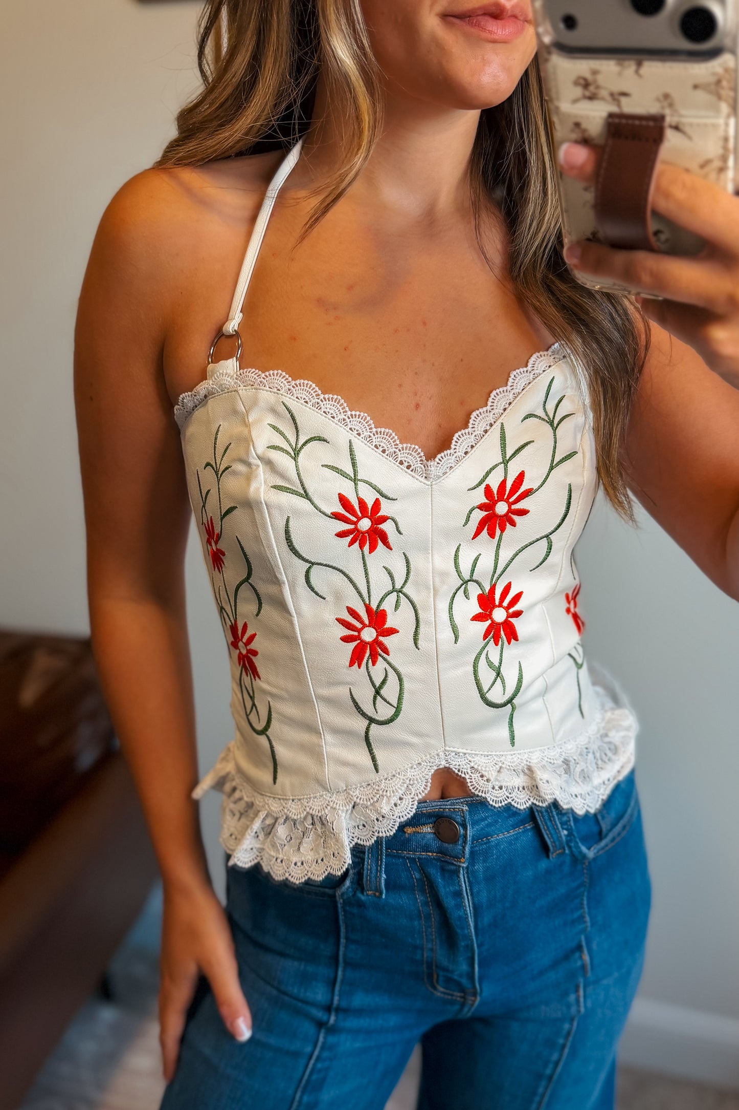 Sweet Caroline Corset Top