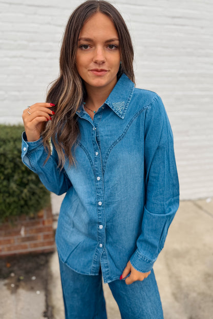 Boot Stitch Pearlsnap