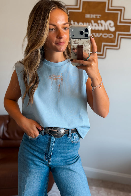 Saddle Stone Tank Top