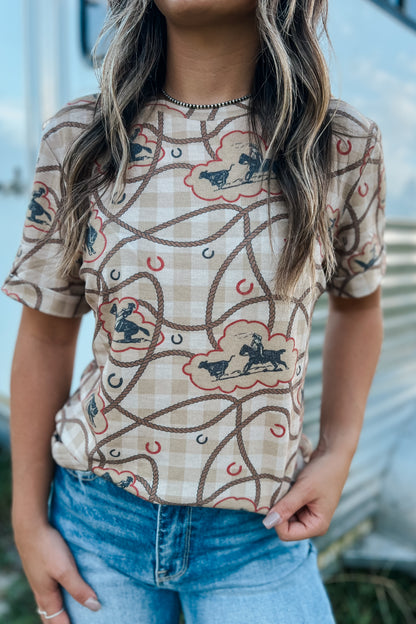 Red Rodeo Top