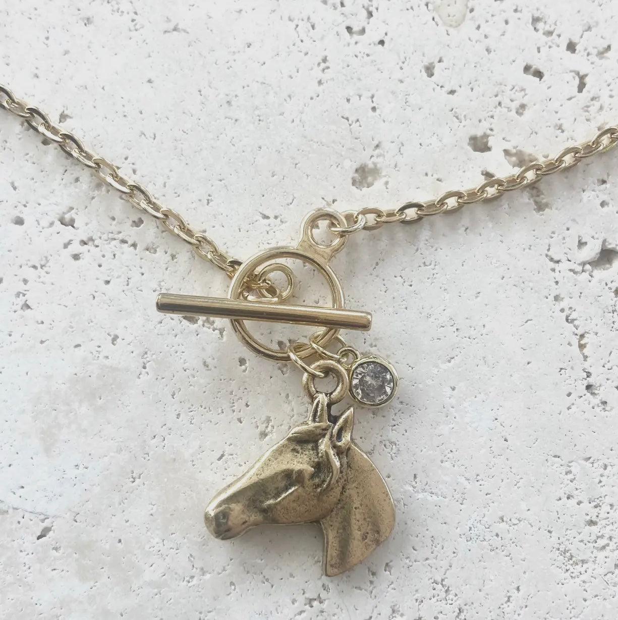 Horse Charm Necklace