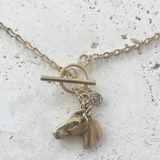 Horse Charm Necklace