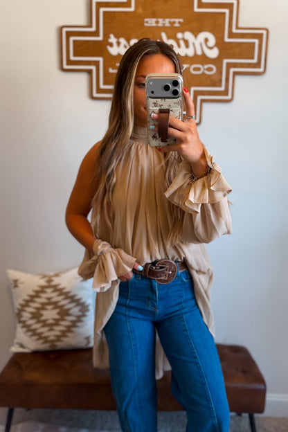 Prairie Breeze Chiffon Blouse