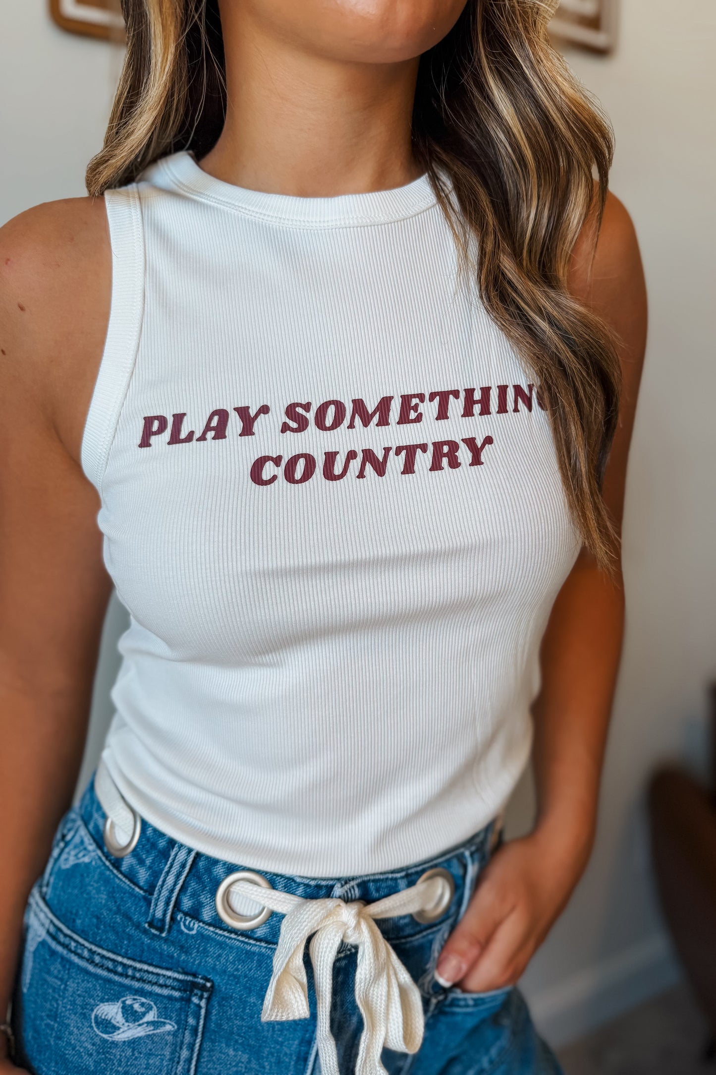 Play Something Country Tank Top