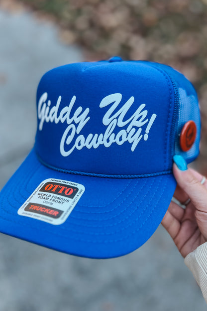 Royal Giddy Up Cowboy! Trucker Hat