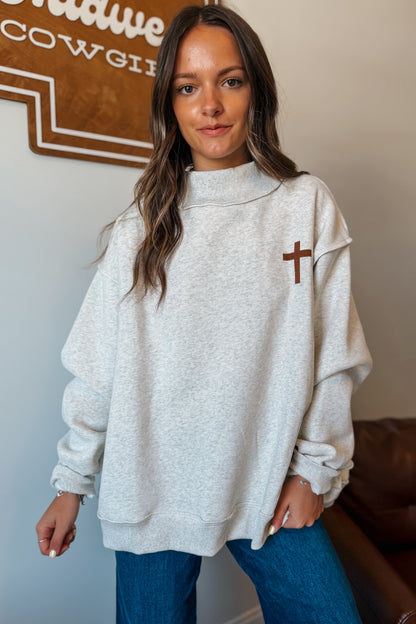 Jesus Saves Reversible Sweatshirt
