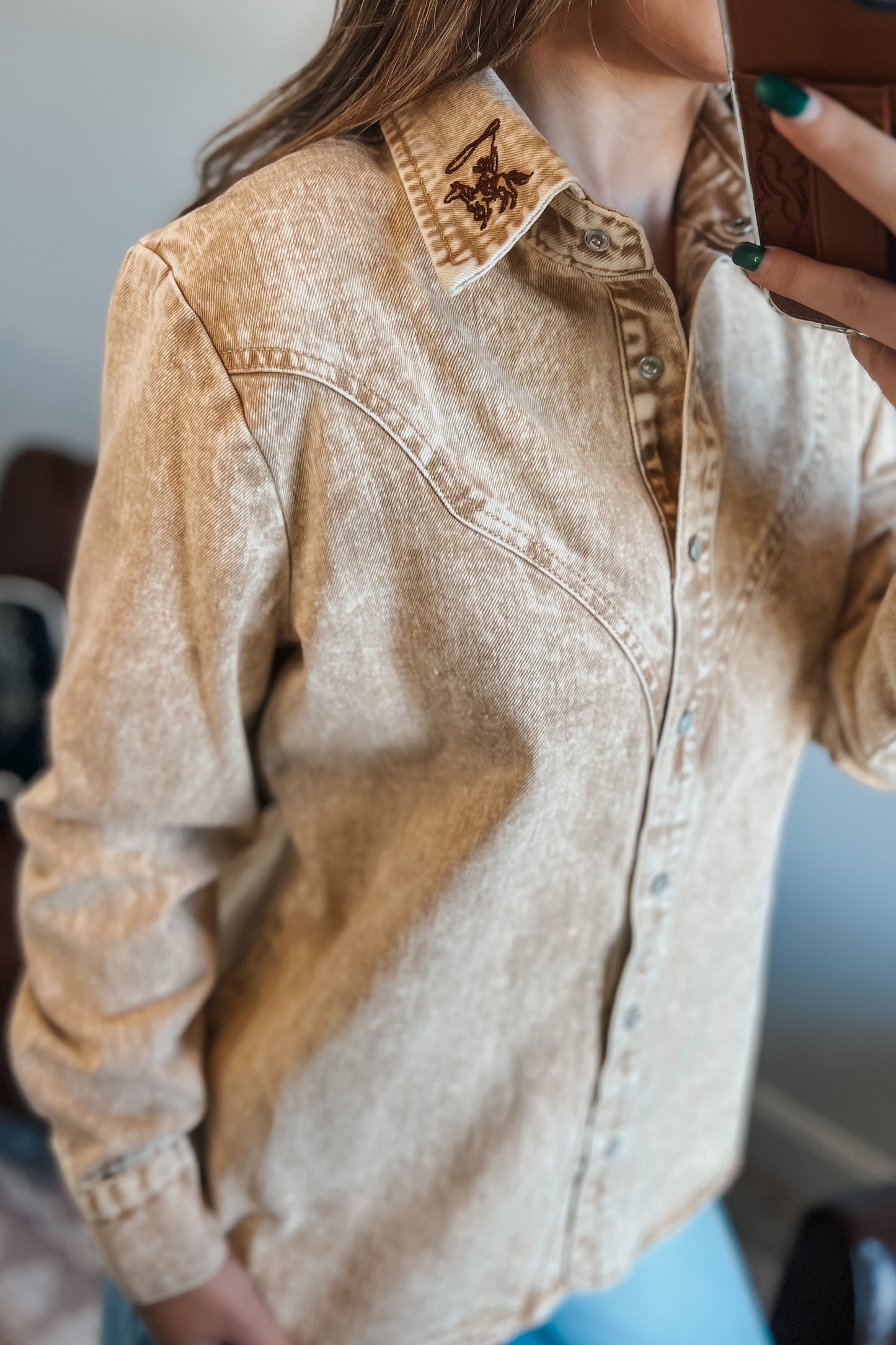 The Cream Yoke Mineral Top