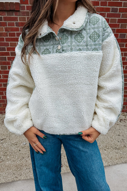 Cowgirl Campfire Sherpa