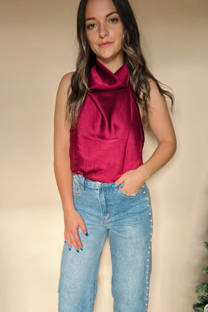 Wine & Shine Halter Top