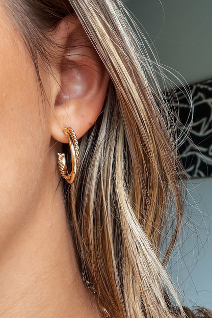 The Aspen Hoop Earrings