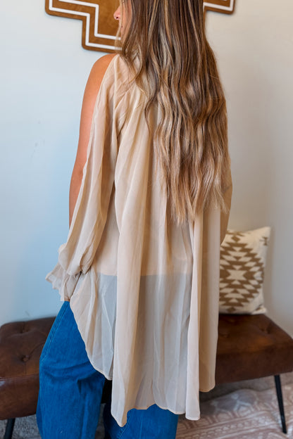 Prairie Breeze Chiffon Blouse