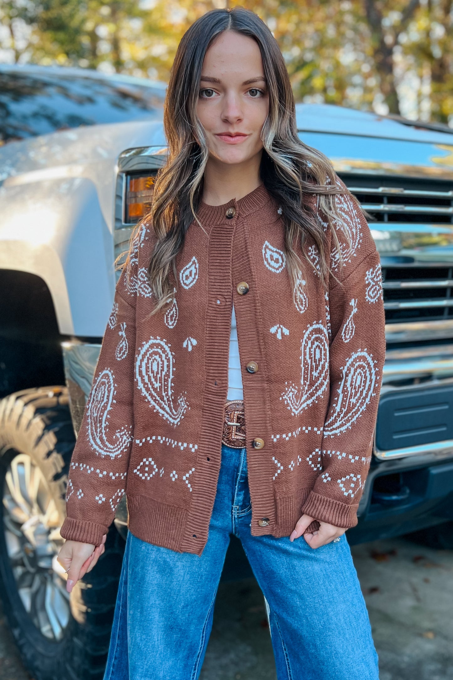 Prairie Paisley Cardigan