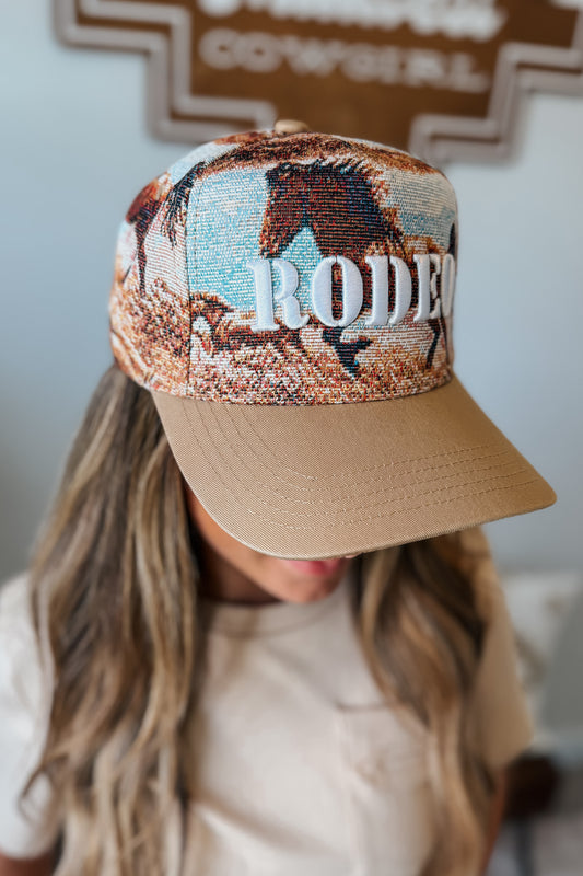 Rodeo Wild Tapestry Hat
