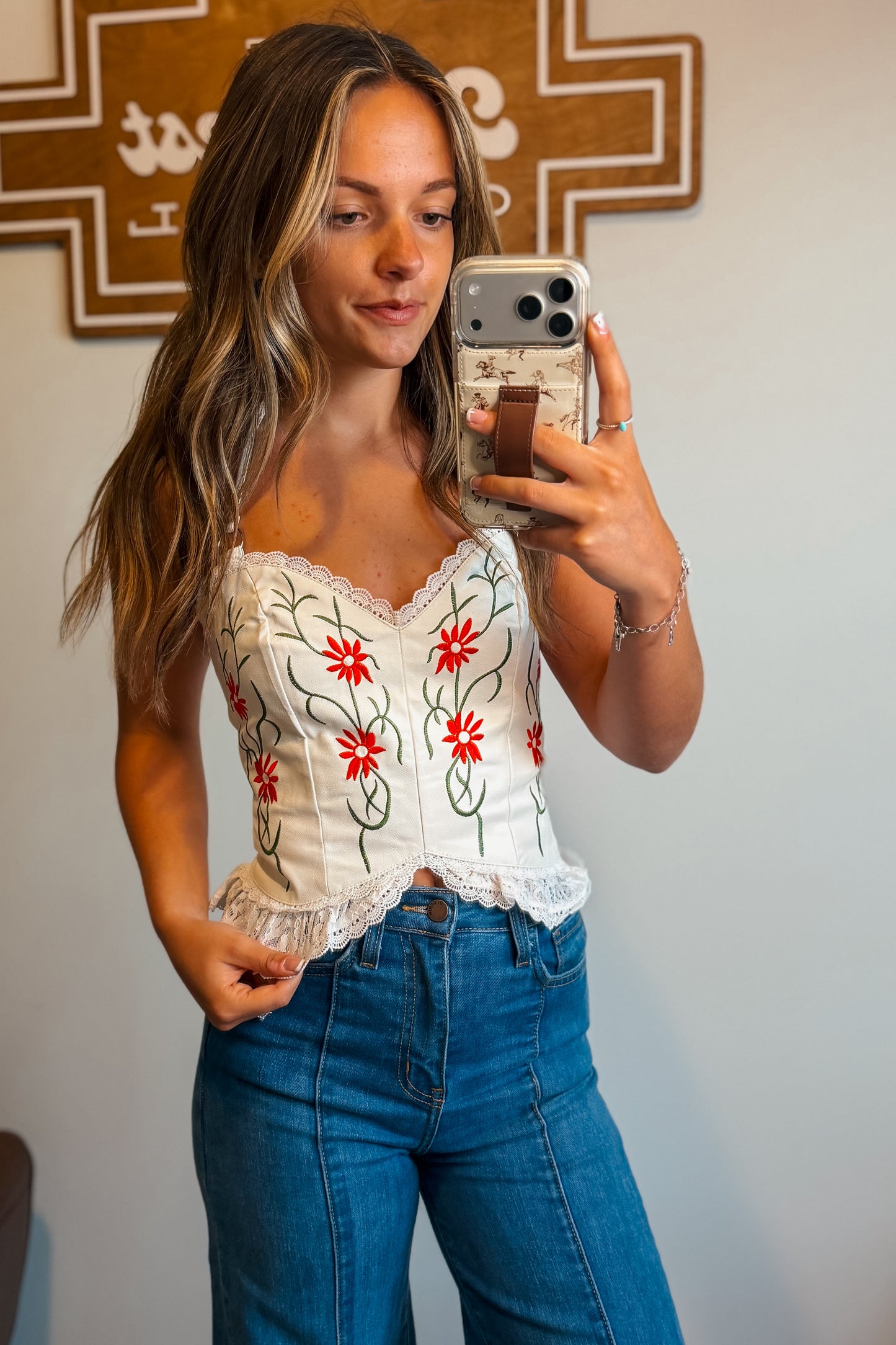 Sweet Caroline Corset Top