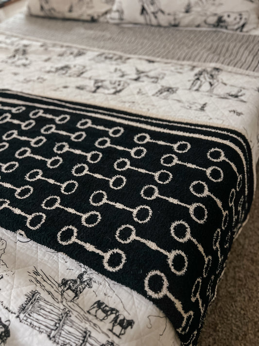 Snaffle Bit Blanket
