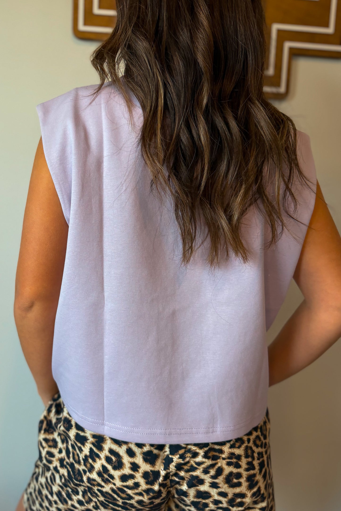 Lavender Luck Tank Top