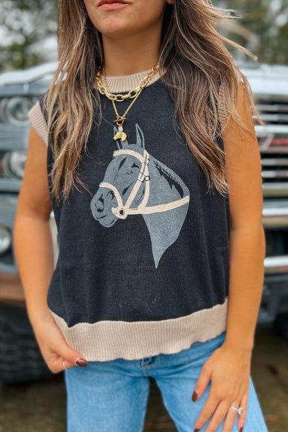 Retro Ranch Sweater Vest