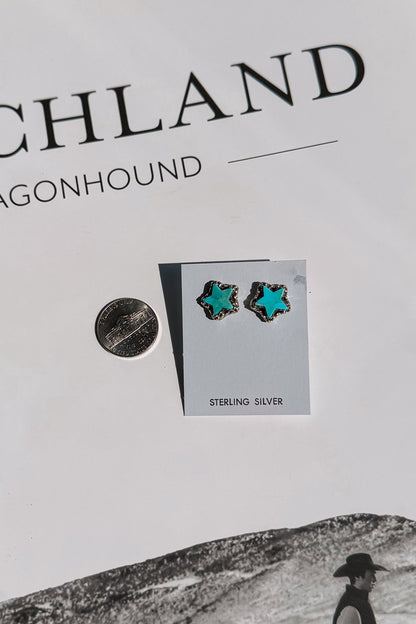 Kingman Star Stud Earrings