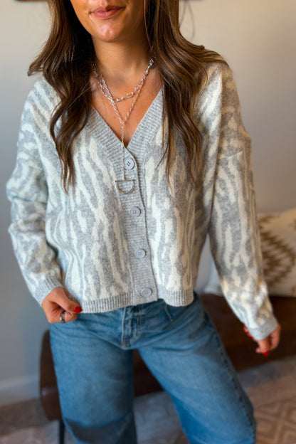 Wild Thing Cardigan | Grey
