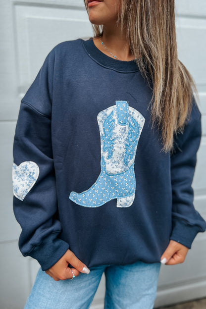 Patchwork Sweatshirt