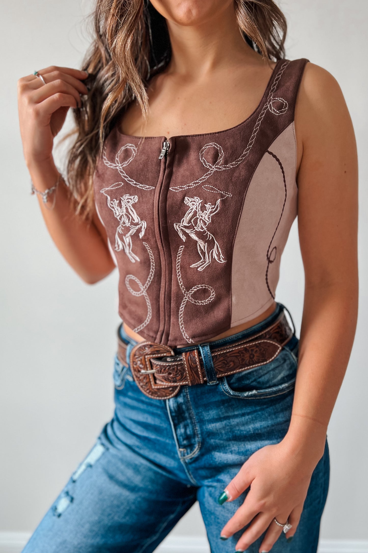Rodeo Rebel Corset Top