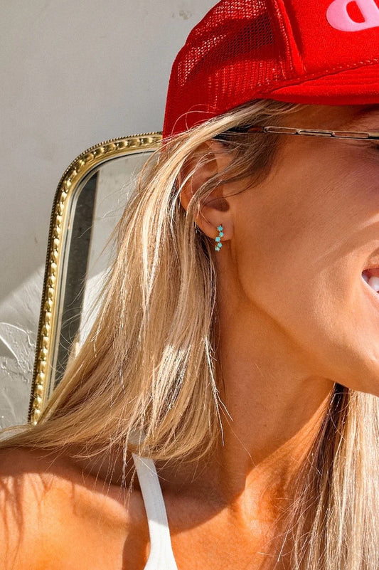 Ally Turquoise Huggies