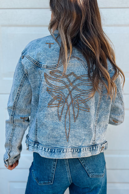 Boot Stitch Denim Jacket