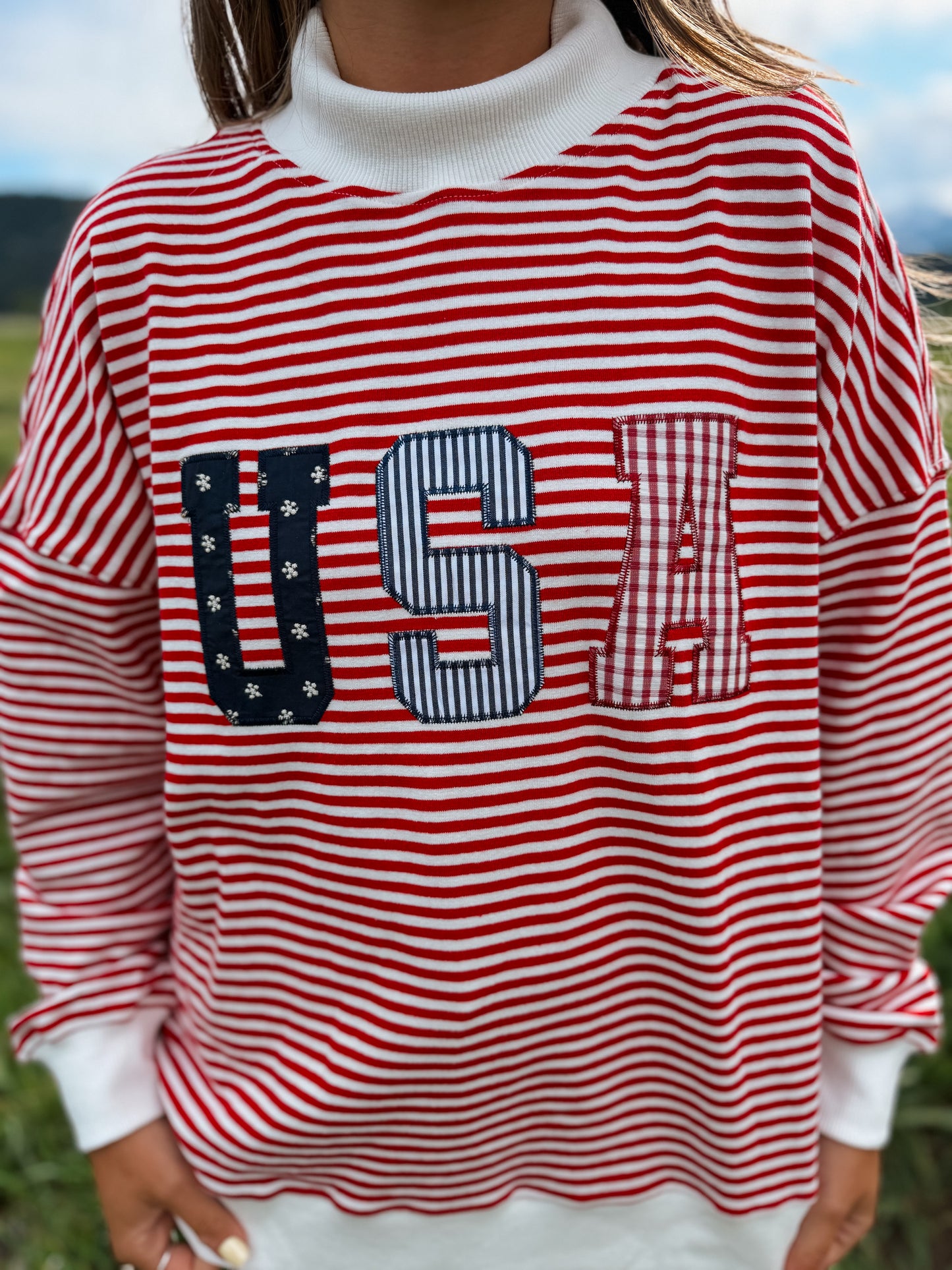 USA Red Stripes Set