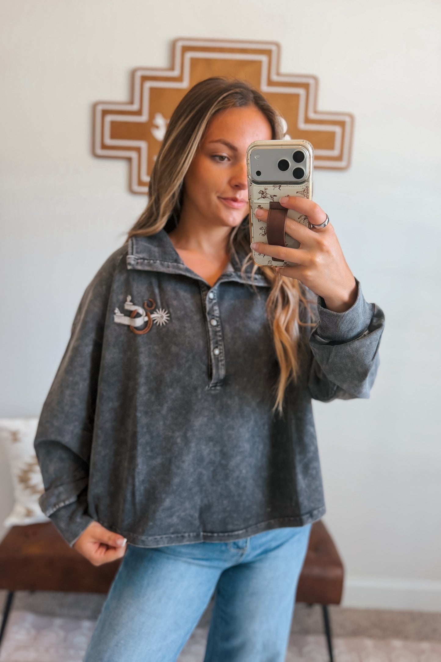 Spur Down Pullover