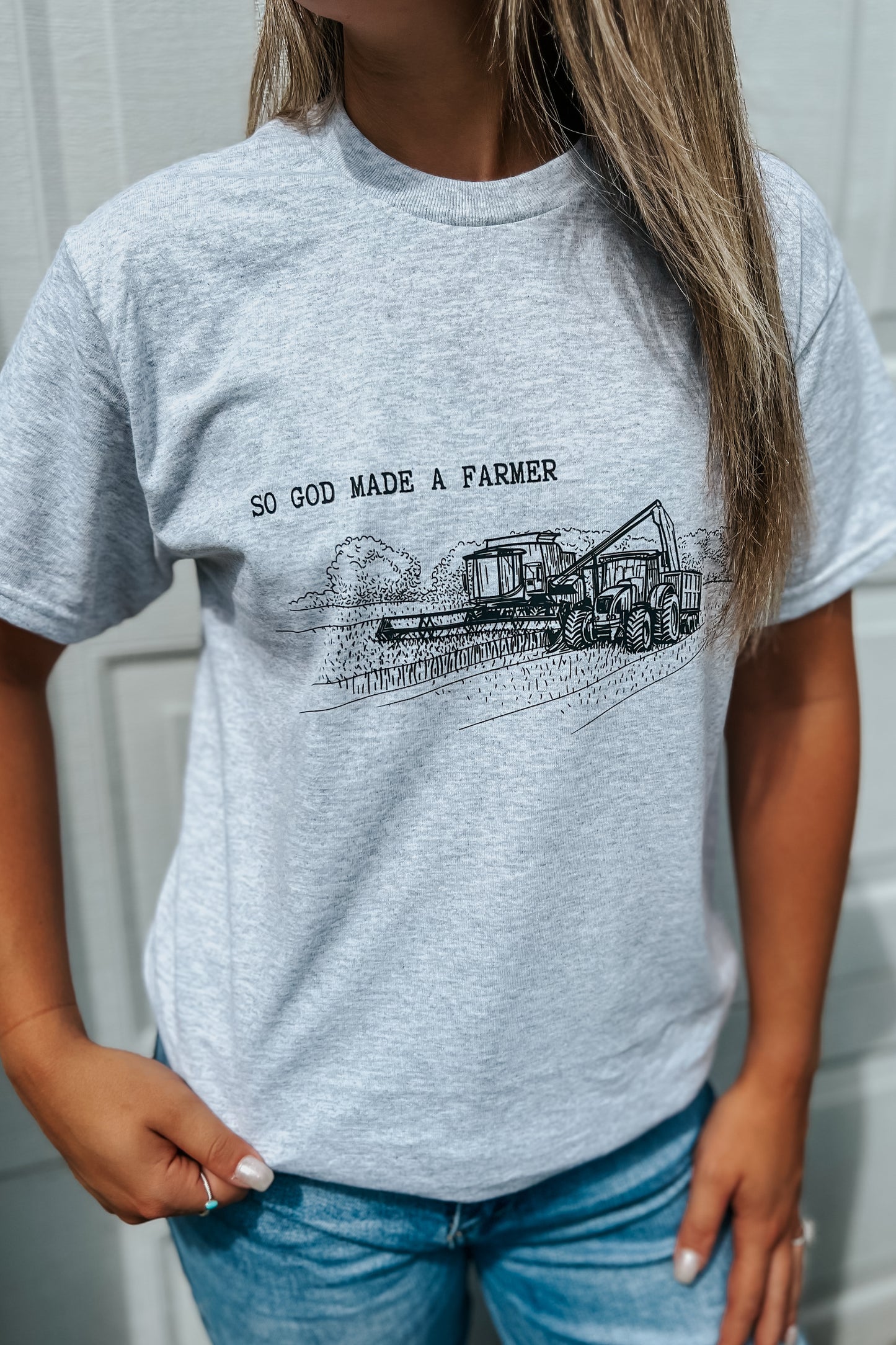 God Made A Farmer Graphic Tee/Sweatshirt