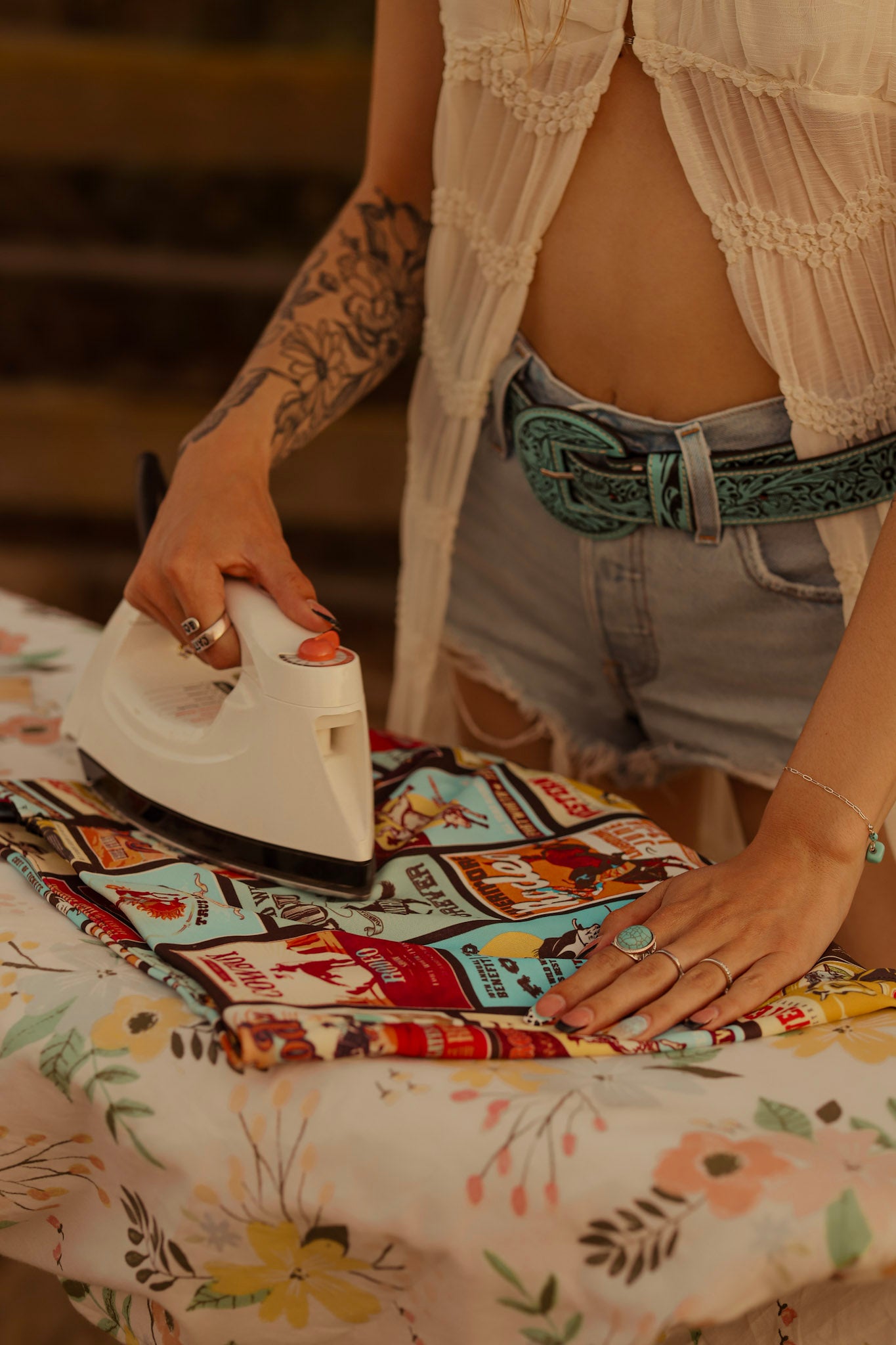 Talon Desert Belt | Turquoise