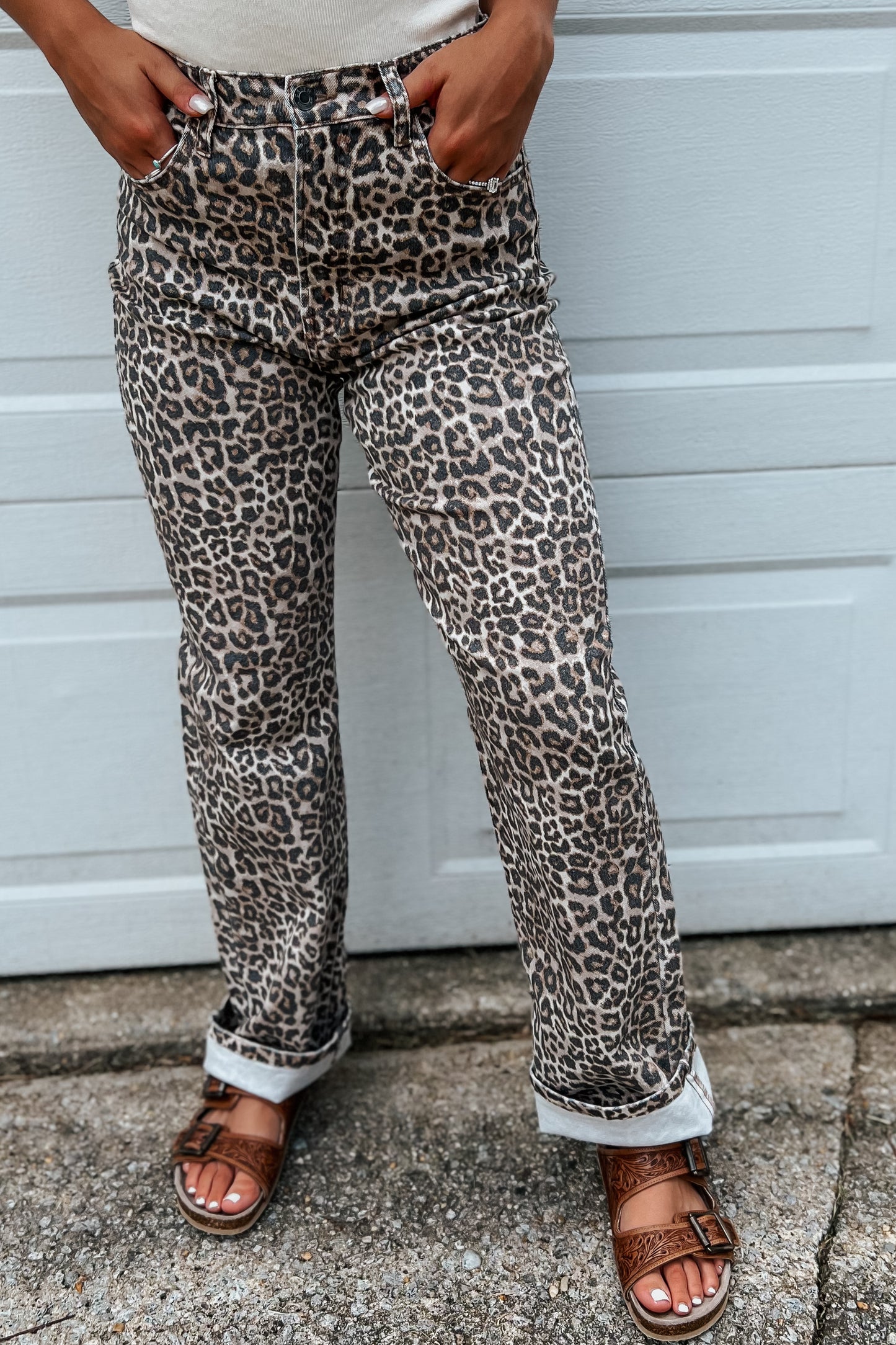 Leopard Jeans