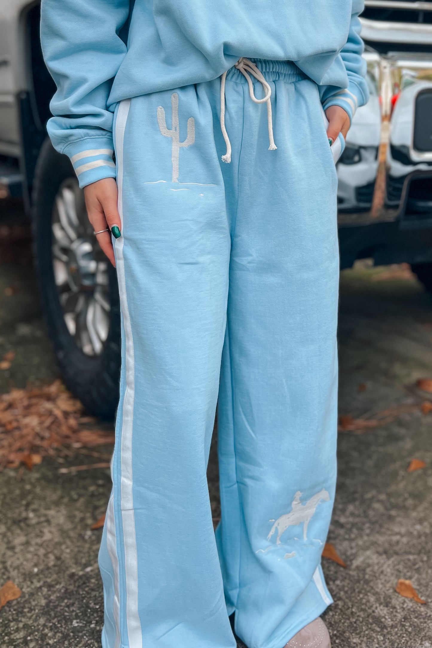 Howdy Blue Sweatpants