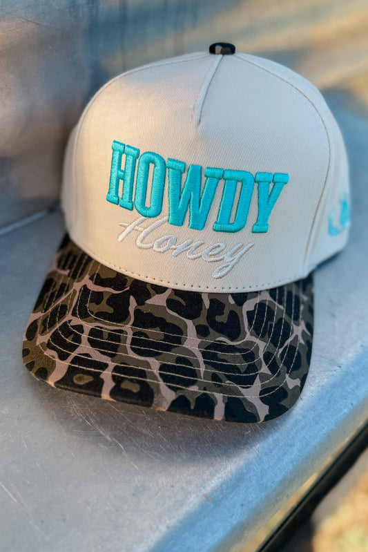 Howdy Honey Hat | Leopard