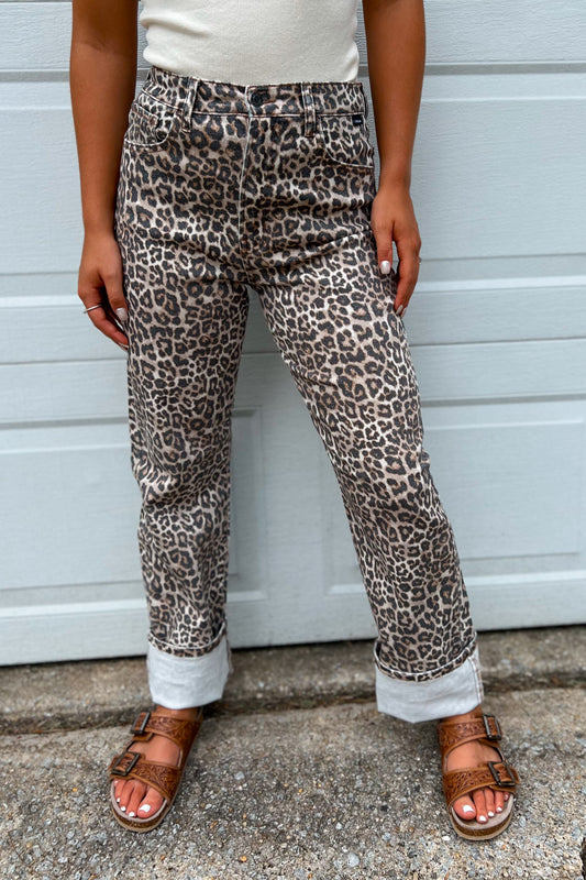 Leopard Jeans
