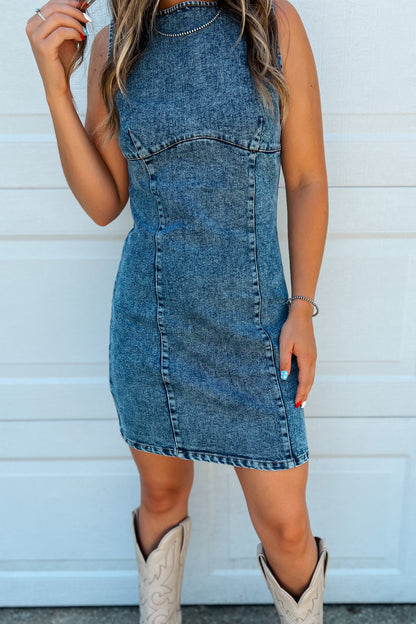 The Averie Denim Dress