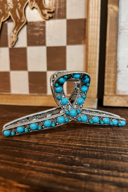 Punchy Turquoise Clip