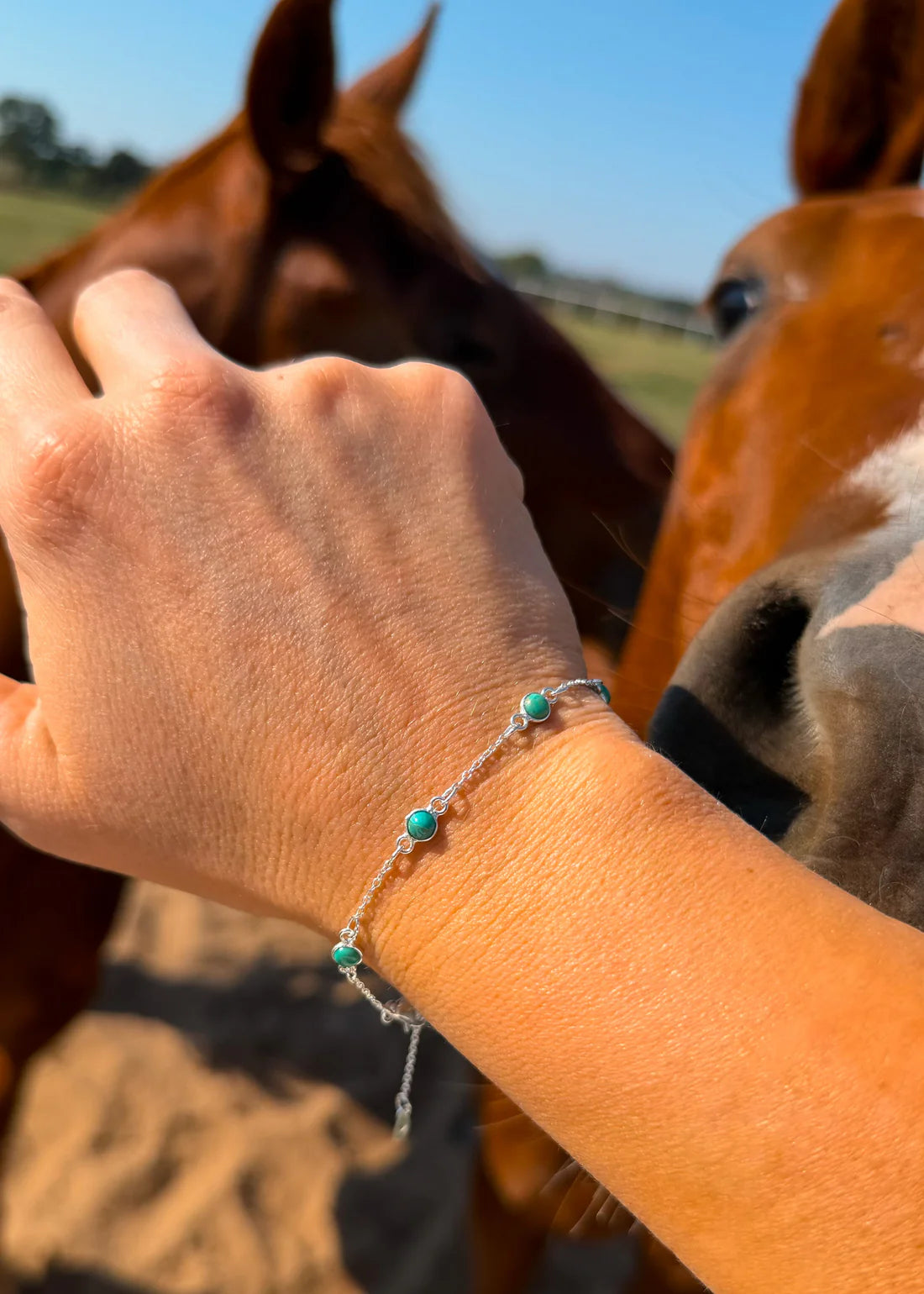 Pony Club Bracelet | Turquoise