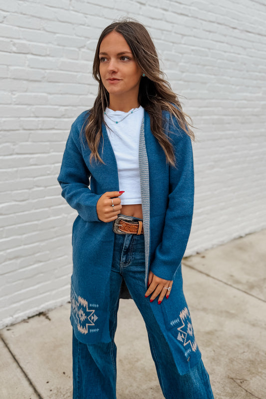 Cowboy Rider Cardigan